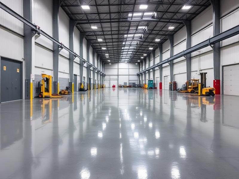Commercial epoxy flooring